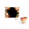 Fastfood - Graffiti - Hamburger - Eten - Modern fotobehang vinyl groot -3d