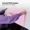 Paars - Strepen - You're doing great - Schaduw Inductie beschemer met haakjes klein -ky-ophangen-nl