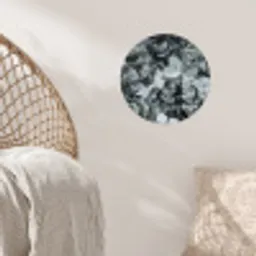 Natuur - Planten - Eucalyptus - Bladeren Wandcirkel behangsticker klein -sfeer4