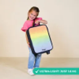 Pastel regenboog van krijt Kinderkoffer - Zwart klein -sfeer2_UK