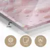 Schuim - Structuur - Roze plexiglas 5mm klein -sfeer2
