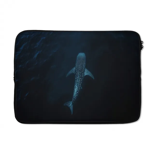 Laptop hülle - Ozean - Walhai - Dunkelblau - Flecken
