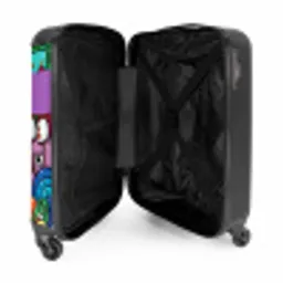 Monstervrienden Festijn NBS - Handbagage koffer - Kinderen Unisex middel -binnenkant