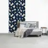 Modern - Geometrisch - Blauw fotobehang vinyl groot 64 -slaapkamer