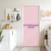 You're doing great - roze - 3D deurposter klein -sfeer5