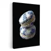 Eten - Macarons - Delfts blauw - Koekjes KitchenYeah - Keuken - Canvas klein -3d