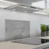 Patronen - Beton - Oud keuken achterwand spatscherm klein 900 -3d_schuin