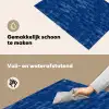Verf - Strepen - Blauw Inductie beschemer met haakjes klein 777 -ky-schoon-nl