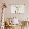 Dinosaurus - Pastel kleuren Wandkleed katoen klein -wsfeer5_kind