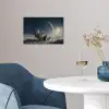 Maan - Kat - Astronaut - Ruimte poster papier klein -sfeer3