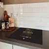 Spreuken - Quotes Mama Je Hebt Ons Al - Moeder - Moederdag cadeau voor mama - Goud Inductie beschermer vinyl 3mm middel -sfeer3