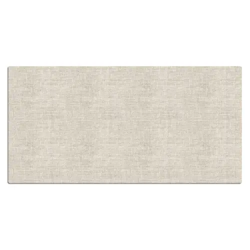 Linnen - Textuur - Beige Muismat XXL klein 681 -3d_leeg