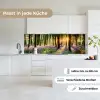 Bos - Bloemen - Lavendel - Zon - Paars - Natuur keuken achterwand 2 groot -sfeer4_DE