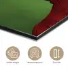Vrouw - Groen - Bril - Aesthetic - Modern aluminium wit klein -closeup_NL