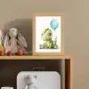 Draak - Baby dier - Blauwe ballon Light Box met kabel klein -sfeer2_kind