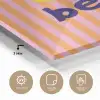 Verticaal - Strepen - Oranje - Ciao bella plexiglas 5mm klein -sfeer2