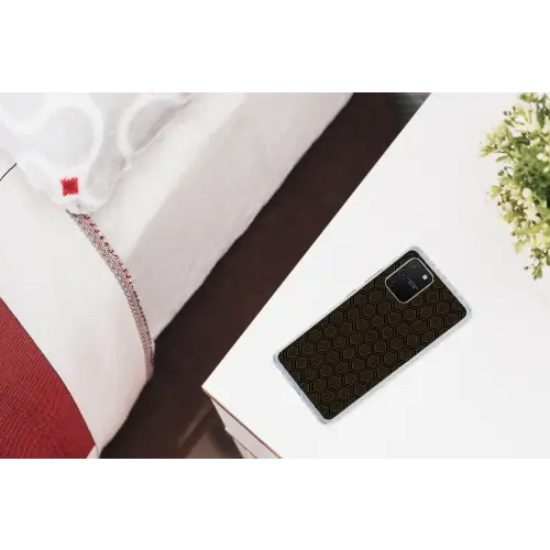 Goud - Zwart - Tunnel Telefoonhoesje Samsung Galaxy S10 Lite klein 364 -kamerS10Lite