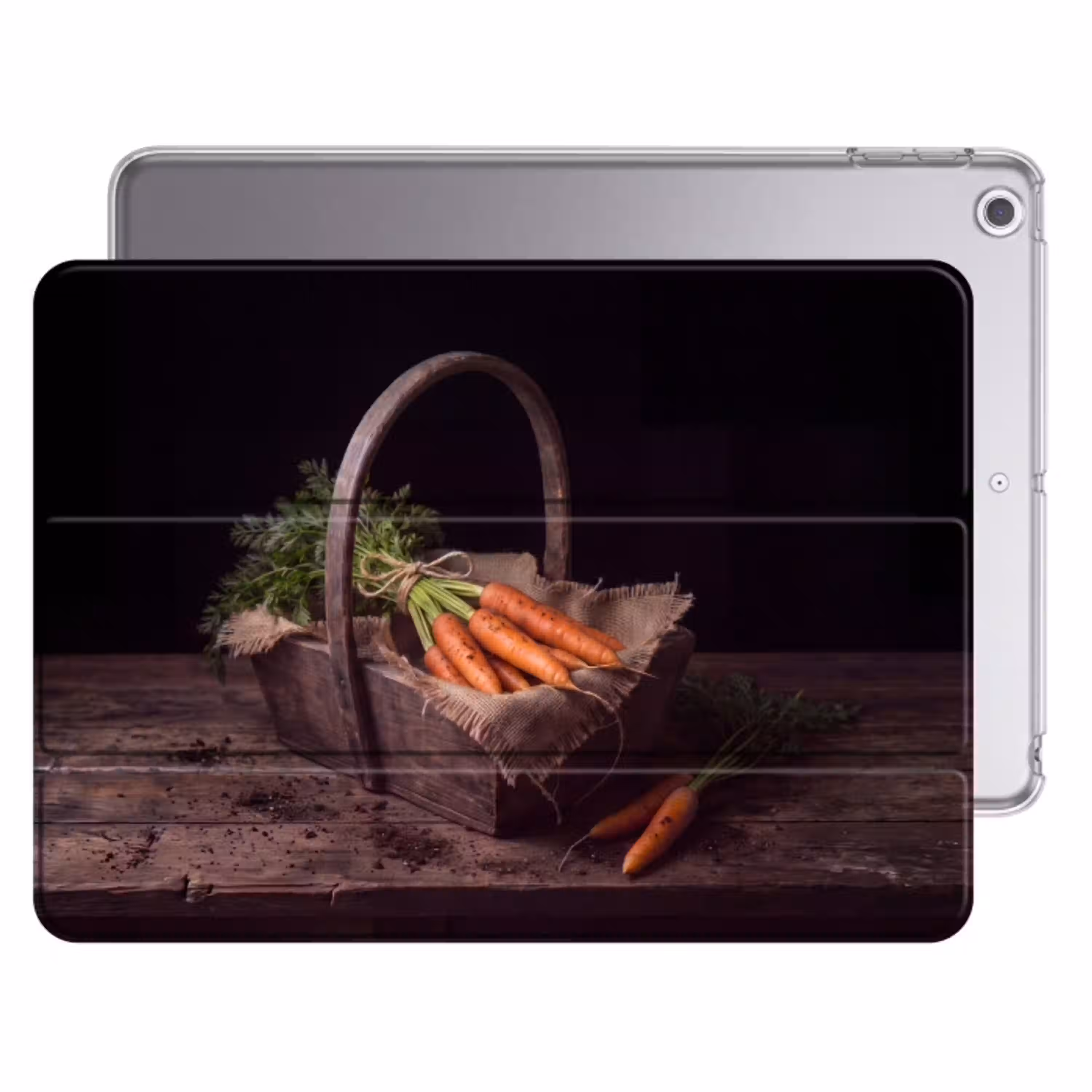 Wortels - Mand - Eten Apple iPad 2017 middel -threedimensional_3d_global