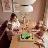 Vrouw - Keuken - Katten - Doorkijk Dienblad Rechthoek middel -sfeer4