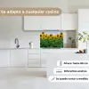 Zonnebloemen - Geel - Natuur keuken achterwand 2 middel -sfeer4_ES