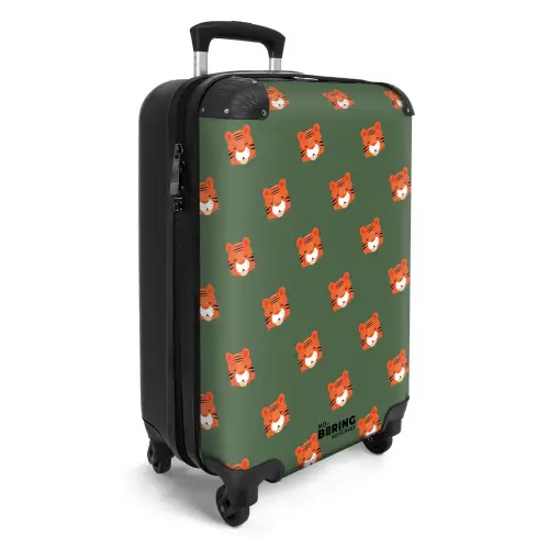 Tijger turbulentie NBS - Handbagage koffer - Unisex middel -productfoto_3d