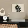 Palmblad - Donkere bladen - Subtiel poster papier klein -sfeer1