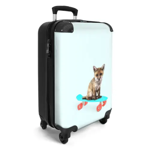 Verrijdende vos NBS - Handbagage koffer - Unisex middel -productfoto_3d