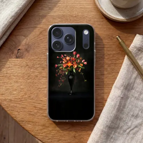 Sierlijk - Boeket - Vaas Telefoonhoesje iPhone 17 Pro klein -sfeer1