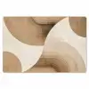 Retro - Geometrische lagen - Aardetinten Placemat vinyl groot -zzsfeer1_Kitchenyeah-website
