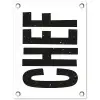 Chef - Japandi - Decoratie - Vintage tuinposter los doek klein -3d