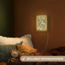 Putter - Bloesem - Lente - Natuur - Kleurrijk Light Box met kabel (Kinderlampje) klein -sfeer5_kind