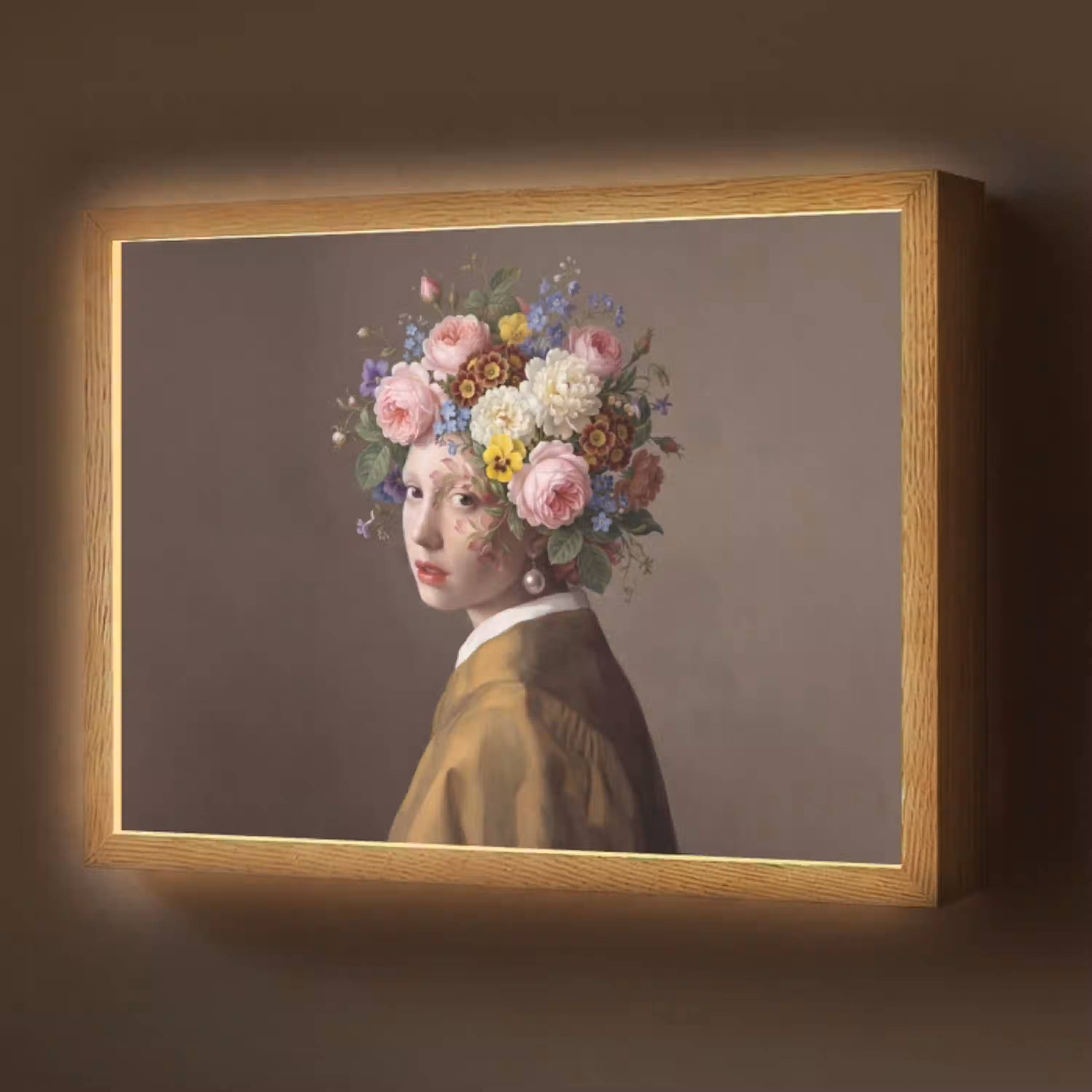 Meesterwerk -  Modern - Kleurrijk Light Box met batterij (Wandlamp) middel -z3d_website