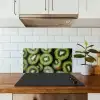 Kiwi - Fruit - Groen keuken achterwand spatscherm klein -sfeer2