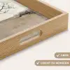 Wabi sabi - Plant - Beige Dienblad Rechthoek middel -USP_HandgreepDE