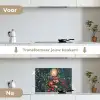 Vos - Mozaïek - Bos - Maan keuken achterwand spatscherm klein -voor_na_NL