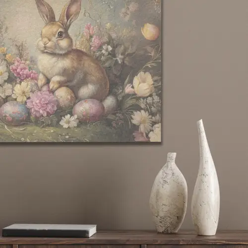 Haas - Stilleven - Bloemen PET vilt klein -sfeer6_closeup