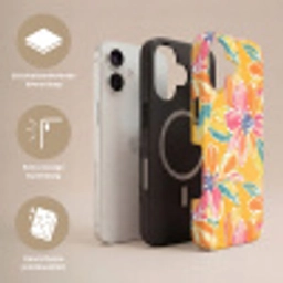 Textuur - Bloemen - Kleurrijk Toughcase MagSafe Apple iPhone 17 klein 1017 -USP_Lagen_NL