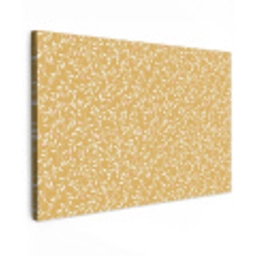 Takjes - Patroon - Oker Tuinposter op houten frame 2 cm dik klein 845 -3d