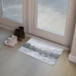 Weg - Bergen - Sneeuw - Naaldbos - Avontuurlijk Deurmat klein -sfeer3
