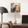 IJsvogel - Bloesem - Natuur - Vogels - Bloemen aluminium wit klein -sfeer5