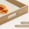 Croissant - Brood - Beige Dienblad Rechthoek middel -USP_HandgreepFR