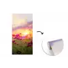 Bloemen - Roze - Zonsondergang fotobehang vinyl groot -3d