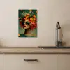 Vrouw - Sinaasappel - Bessen - Oranje KitchenYeah - Keuken - Canvas klein -sfeer2