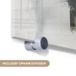 Abstract - Zwart wit - Verf - Modern plexiglas 5mm klein -zzsysteem_NL