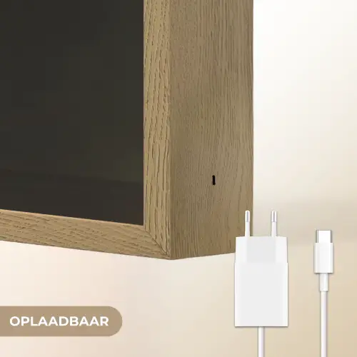 Bloemen - Takken - Boeket Light Box met batterij (Wandlamp) middel -USP_websiteoplaadbaarNL