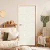 Abstract - Ruiten - Beige deurposter klein 289 -sfeer2