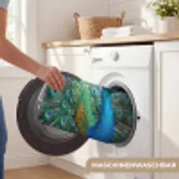 Pauw - Veren - Blauw Badmat klein -USP_WasbaarDE