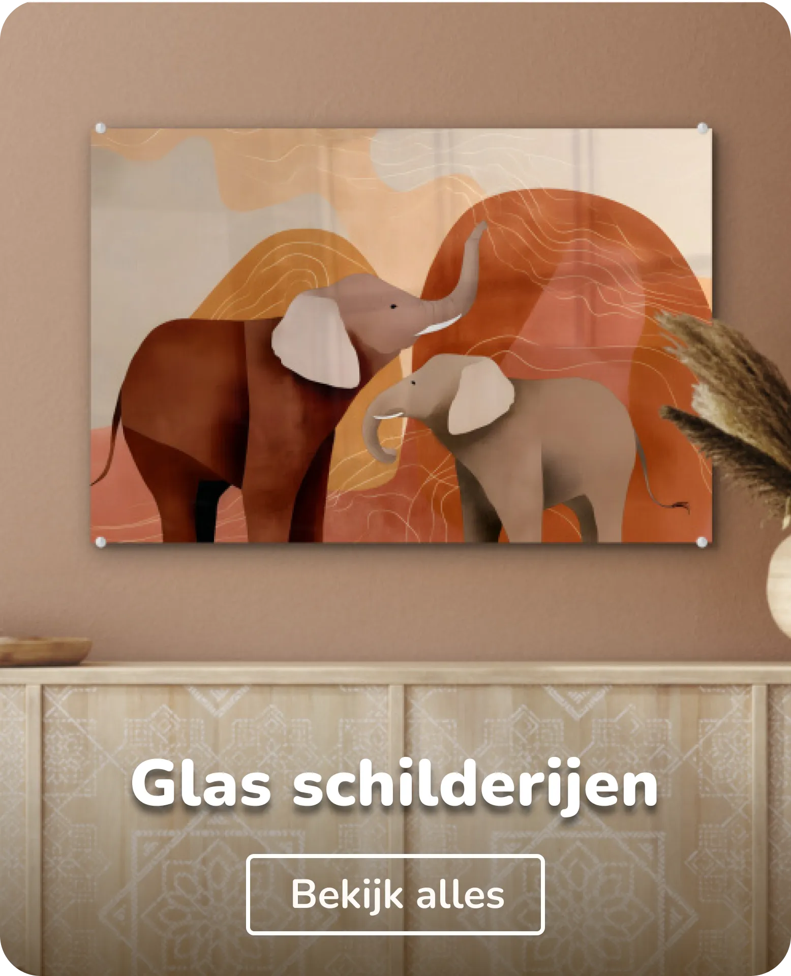 Glas schilderijen