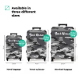 Camogrijs NBS - Handbagage koffer - Kinderen Unisex middel zzzzzzVergelijking_3EN