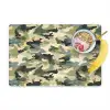 Woestijncamouflage - Zandkleurig - Groen - Patroon Placemat vinyl groot 368 -zzzproduct_Kitchenyeah-website